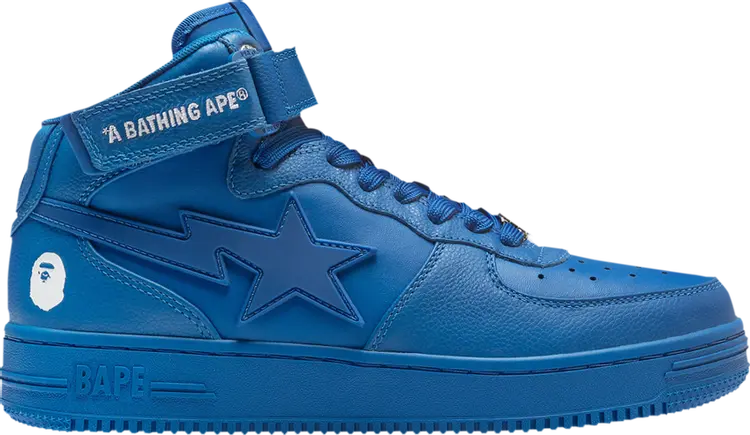 

Кроссовки Bapesta Mid Blue, синий