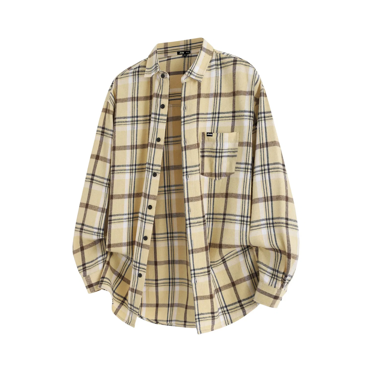 Детская рубашка с лацканами Jeep Leisure Collection, Yellow
