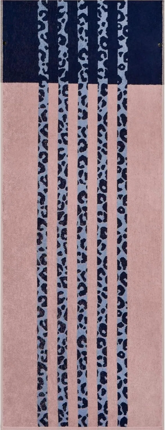 Полотенце для фитнеса Cawö Leo Stripe 6291 Powder Blue
