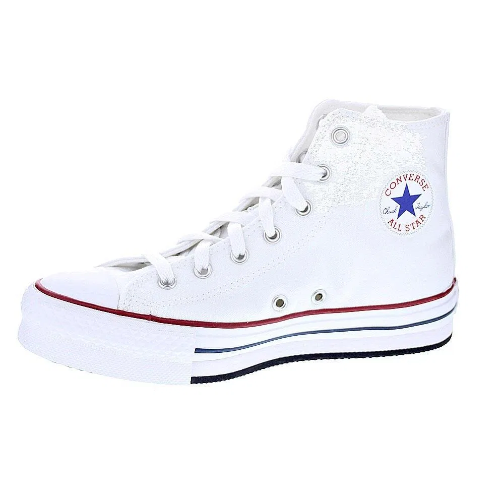 Детские кеды Converse All Star Lift Platform, Цвет Weiss — фото 2