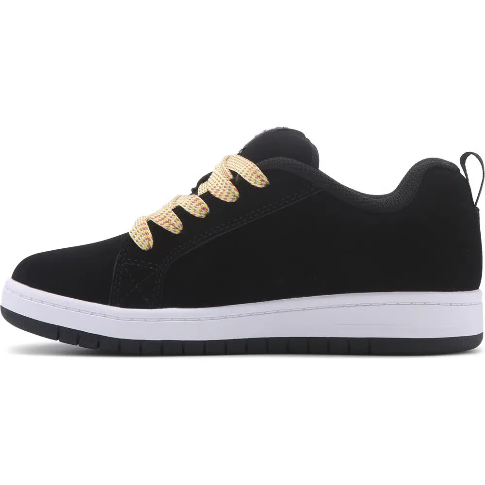 Детские кроссовки Court Graffik Dc Shoes, Black/Multi — фото 3