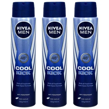 Дезодорант-спрей охлаждающий Nivea Men Cool Kick, 250 мл