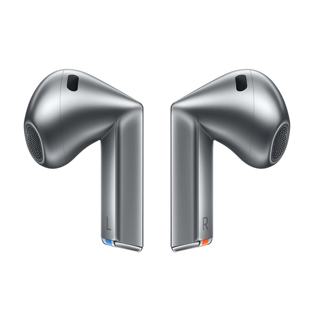 Беспроводные наушники Samsung Galaxy Buds3, серебристый — фото 3