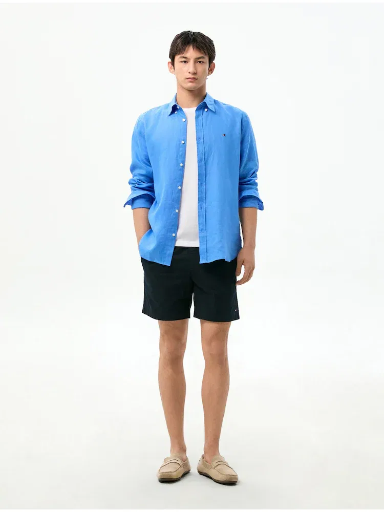 Шорты Dover Fit Poplin TOMMY HILFIGER, Navy