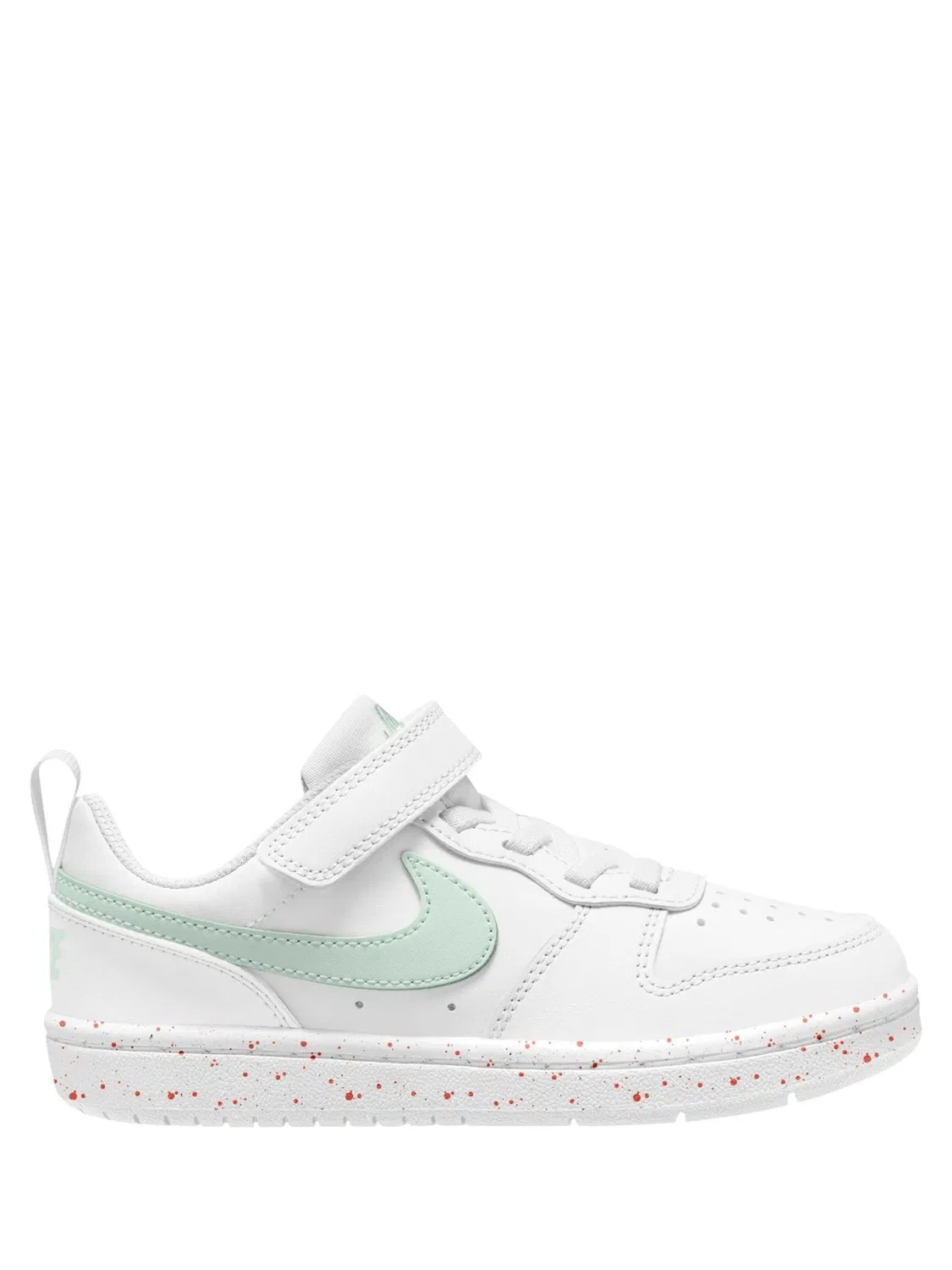 Кроссовки Nike Court Borough Low Recraft, бело-зеленые