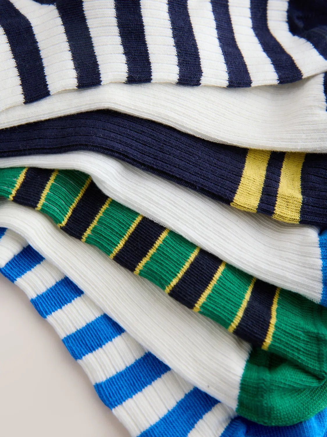 Носки Varsity Cotton Rich Stripe Socks 7 Pack Next, Varsity — фото 3