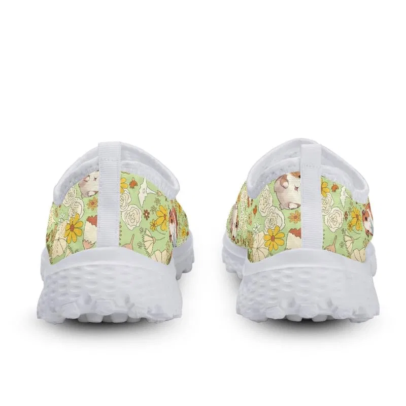 Детские кроссовки для девочек с принтом Snowflake Butterfly Ethnic Pattern Kuiaobaty, Fiori Di Cavia — фото 3