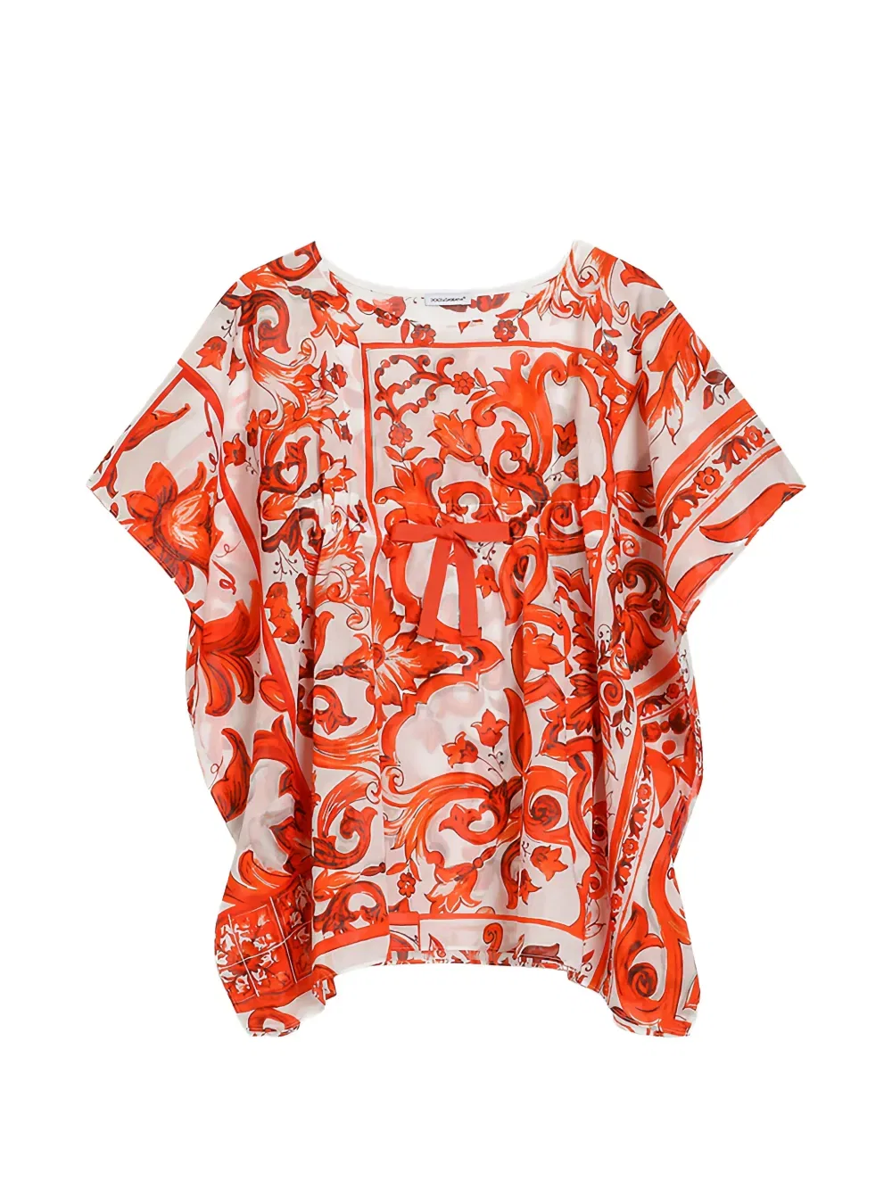 Туника Majolica Dolce & Gabbana Kids, оранжевый