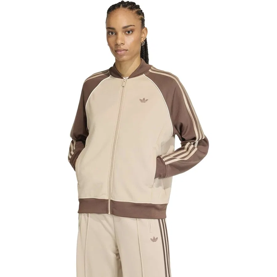 Женский свитшот свободного кроя Sst Loose Tt adidas, Бежевый