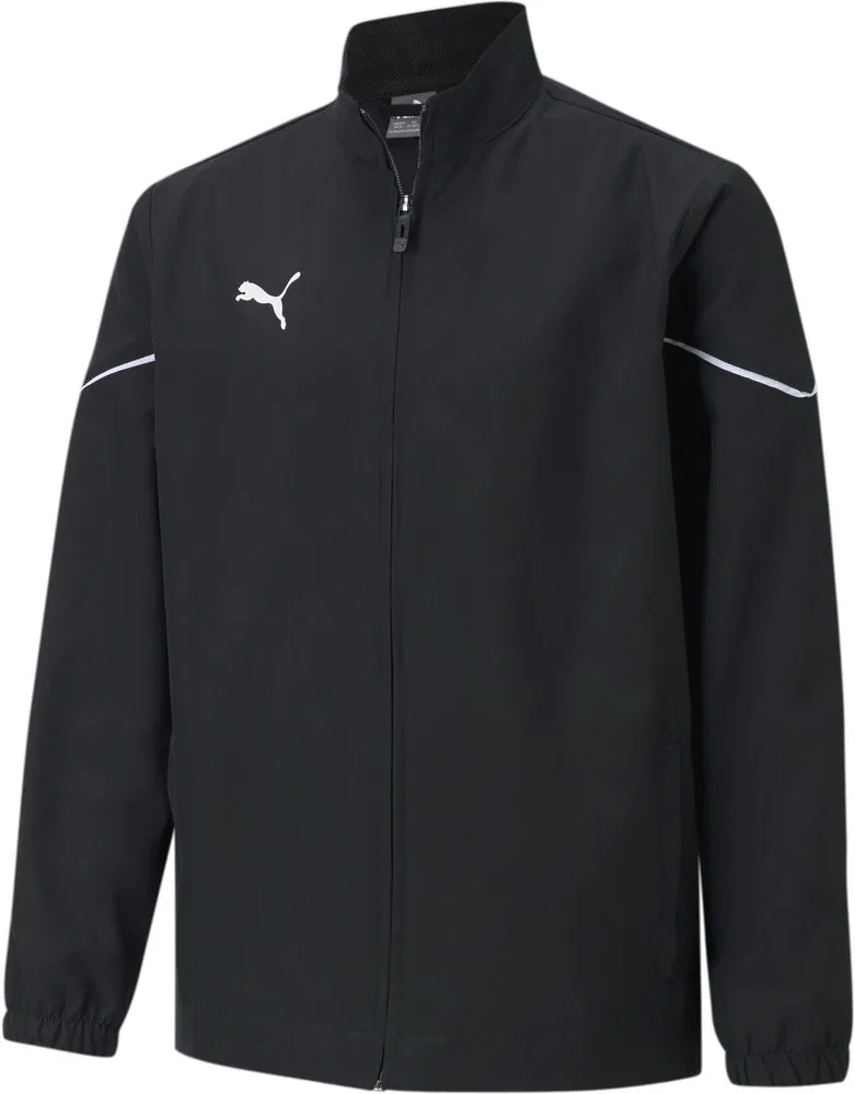 Куртка спортивная тренировочная TeamRISE Sideline Jacket Jr Puma, черный