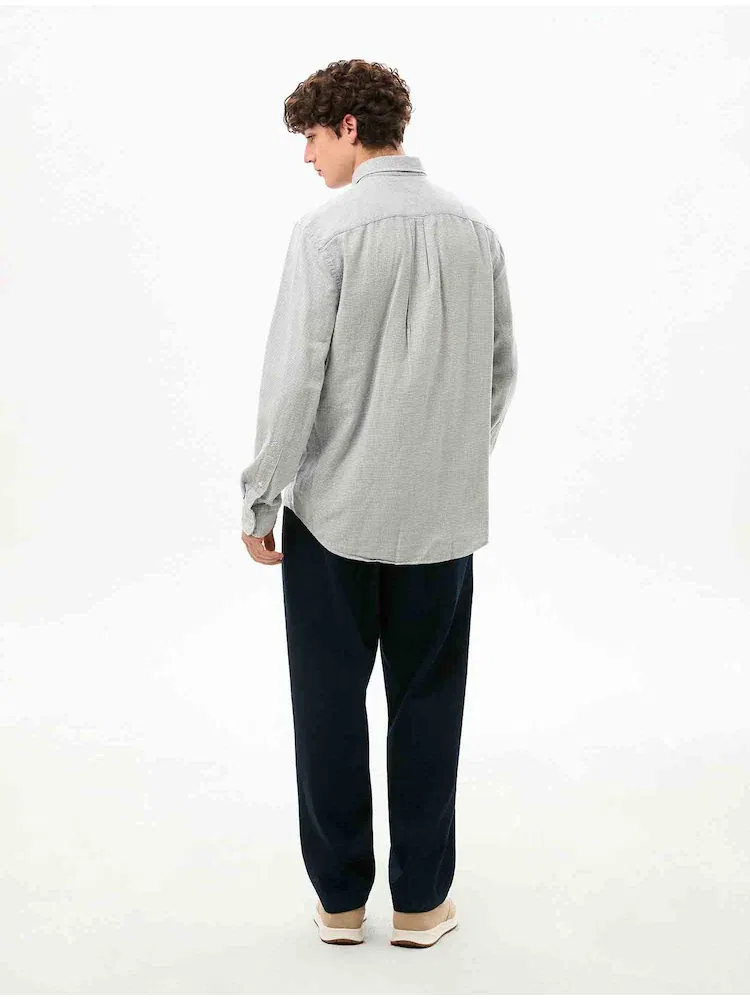 Рубашка с длинным рукавом Regular Fit TOMMY HILFIGER, Blue — фото 3