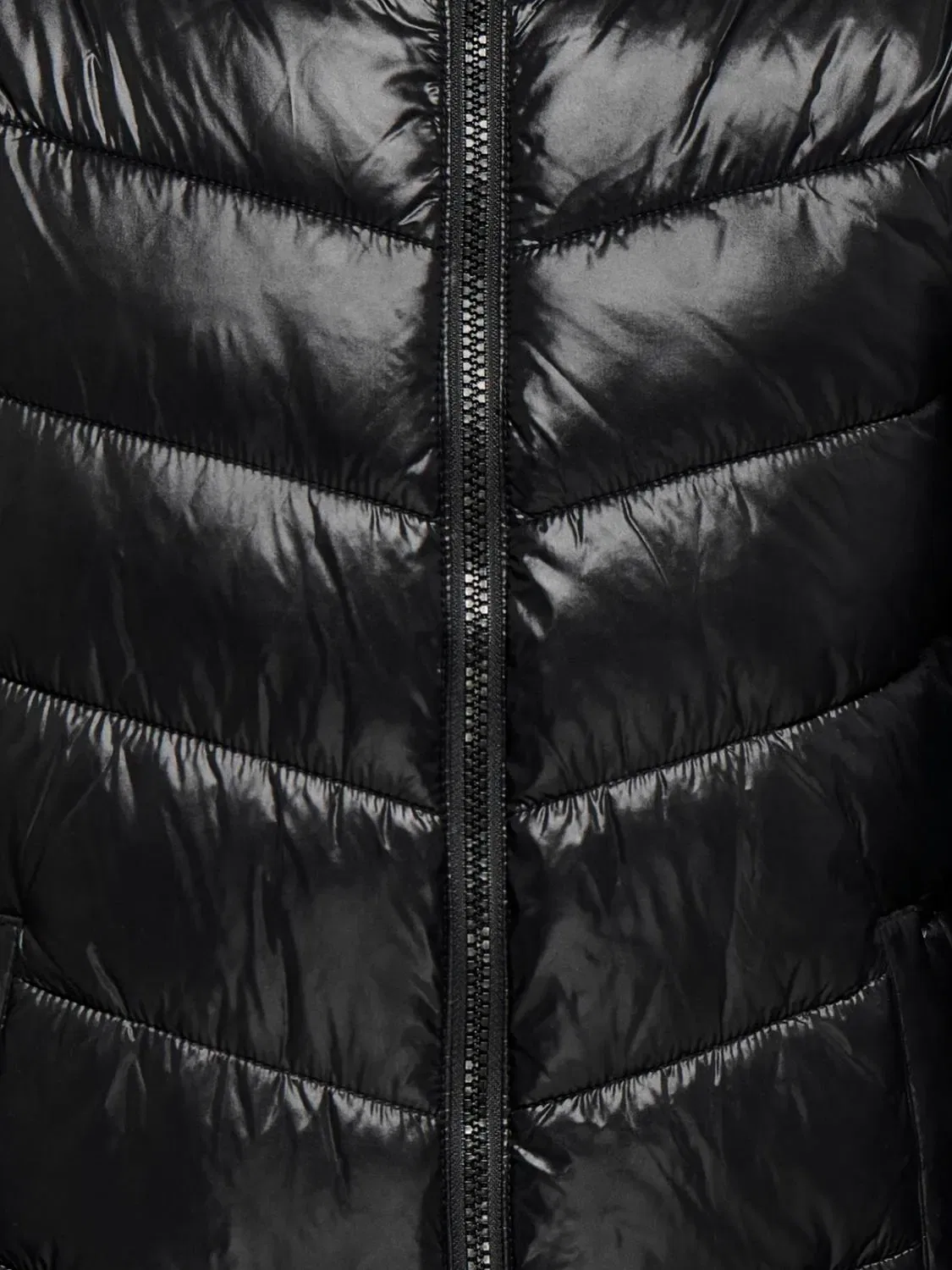 Куртка легкая стеганая с капюшоном Kogkajsa Light Quilt Hood Jkt Kids Only, черный — фото 2