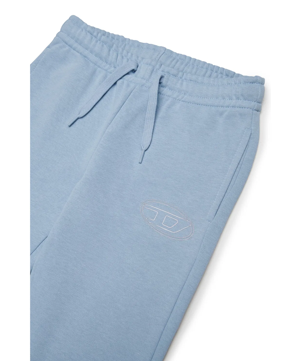 Детские спортивные штаны с принтом PALBIRT DIESEL, Light Blue — фото 3
