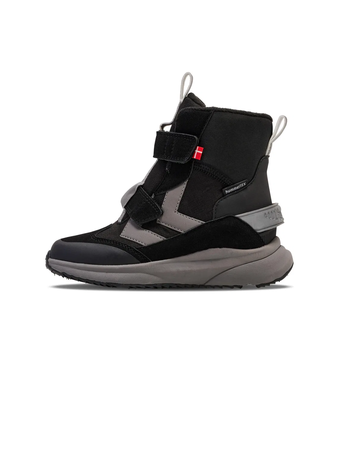 Детские ботинки-кроссовки с высоким берцем Reach Conquer Hummel, Schwarz Grau