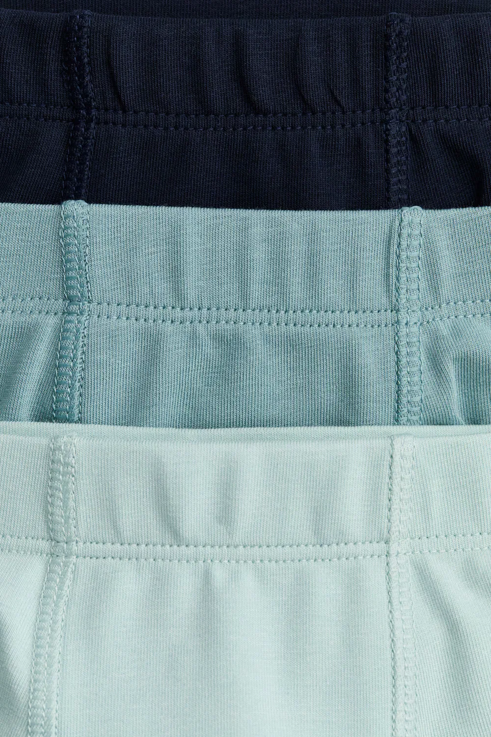 Боксеры 10 шт. H&M, Marineblau/Mintgrün — фото 3