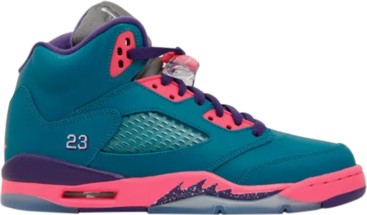 

Кроссовки Air Jordan 5 Retro GS Teal, зеленый