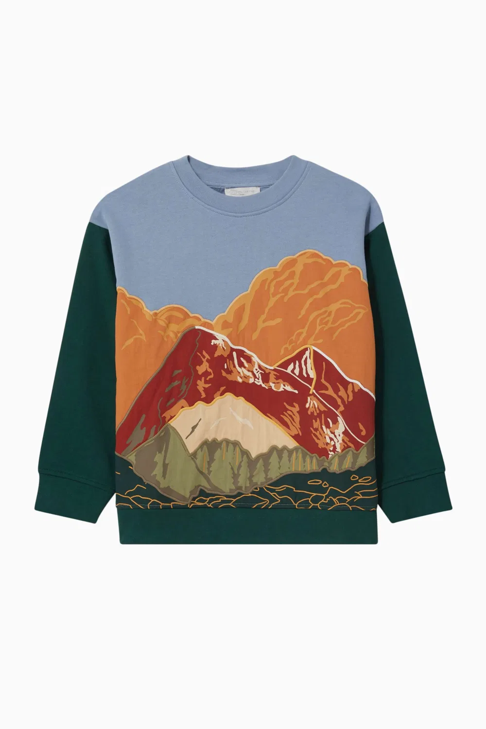 Свитшот хлопковый Mountain Stella McCartney