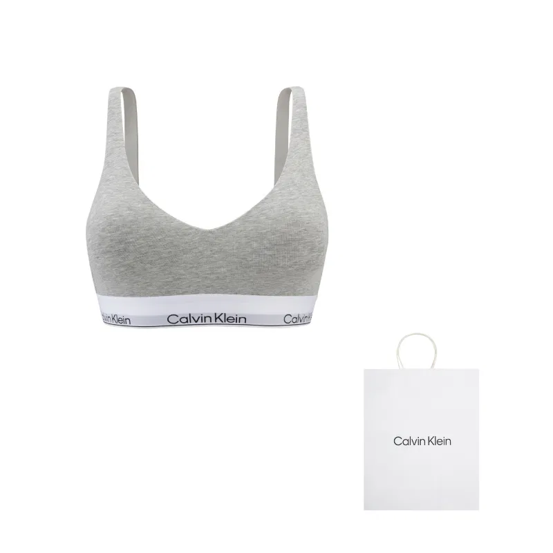 Женский бюстгальтер-бандо Modern Gravity Band Calvin Klein, Coconut Gray