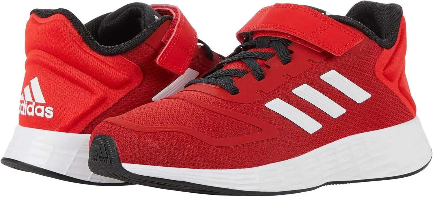 Детские кроссовки для бега Duramo 10 Adidas, Vivid Red/White/Black — фото 2