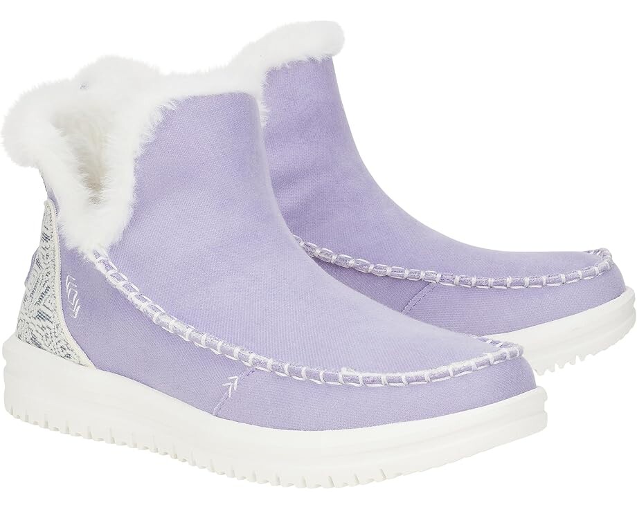 

Ботинки Hey Dude Camden Brushed Cozy, цвет Lilac