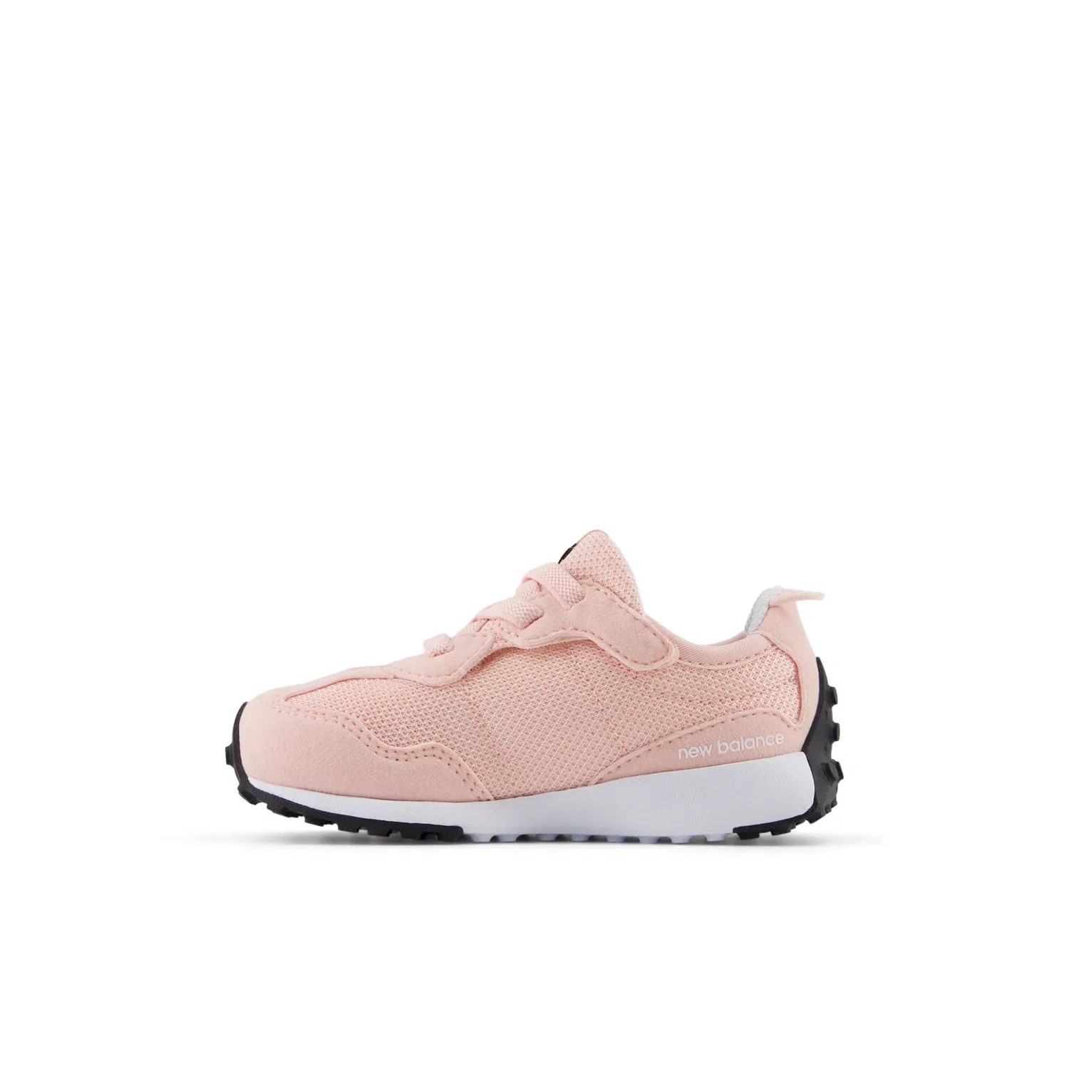 Детские кроссовки с застежкой-велкро 327 NEW-B New Balance, Pink Haze With White — фото 4