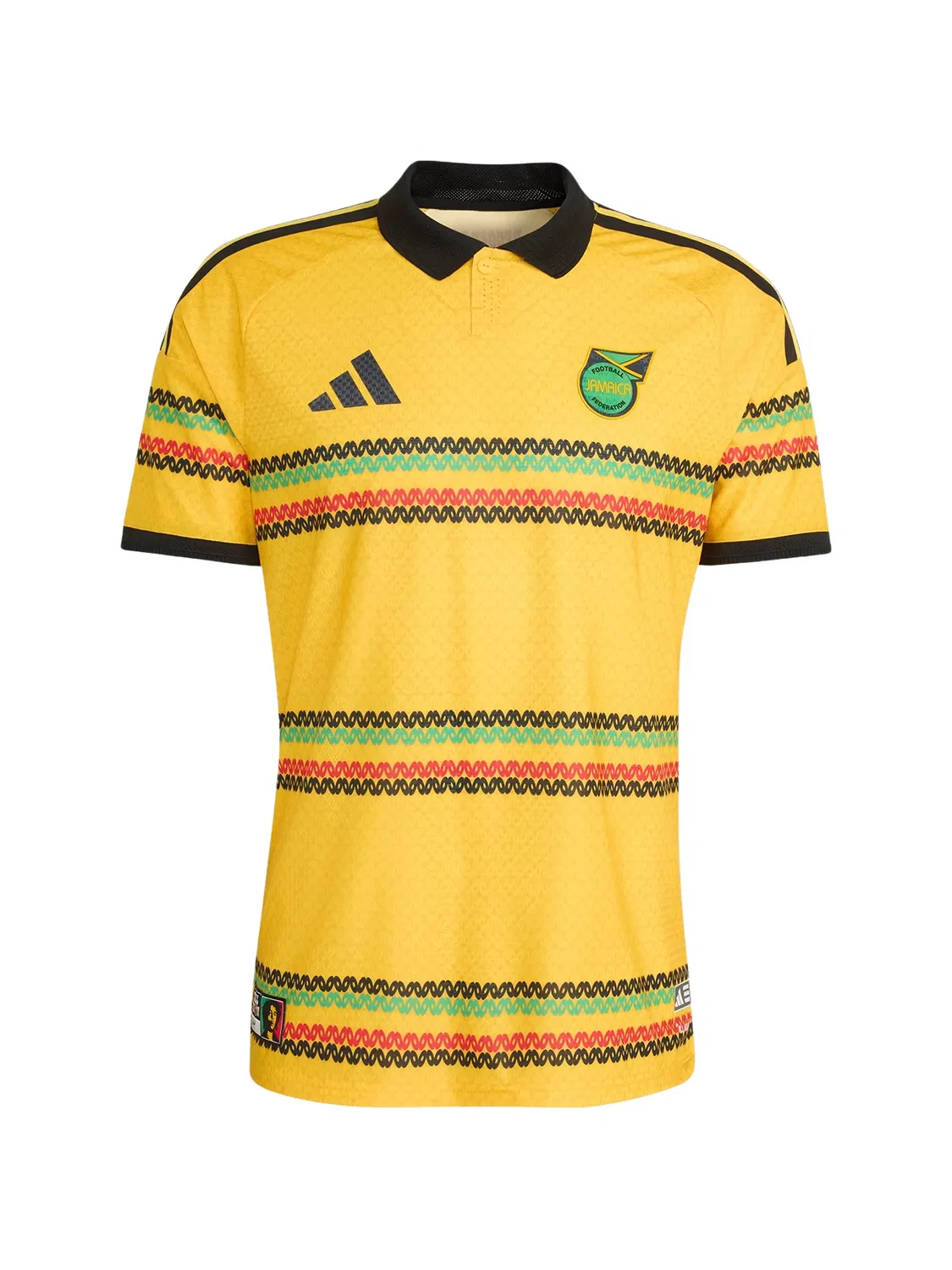 Топ Jamaica 2026 Bob Marley Home Adidas, желтый