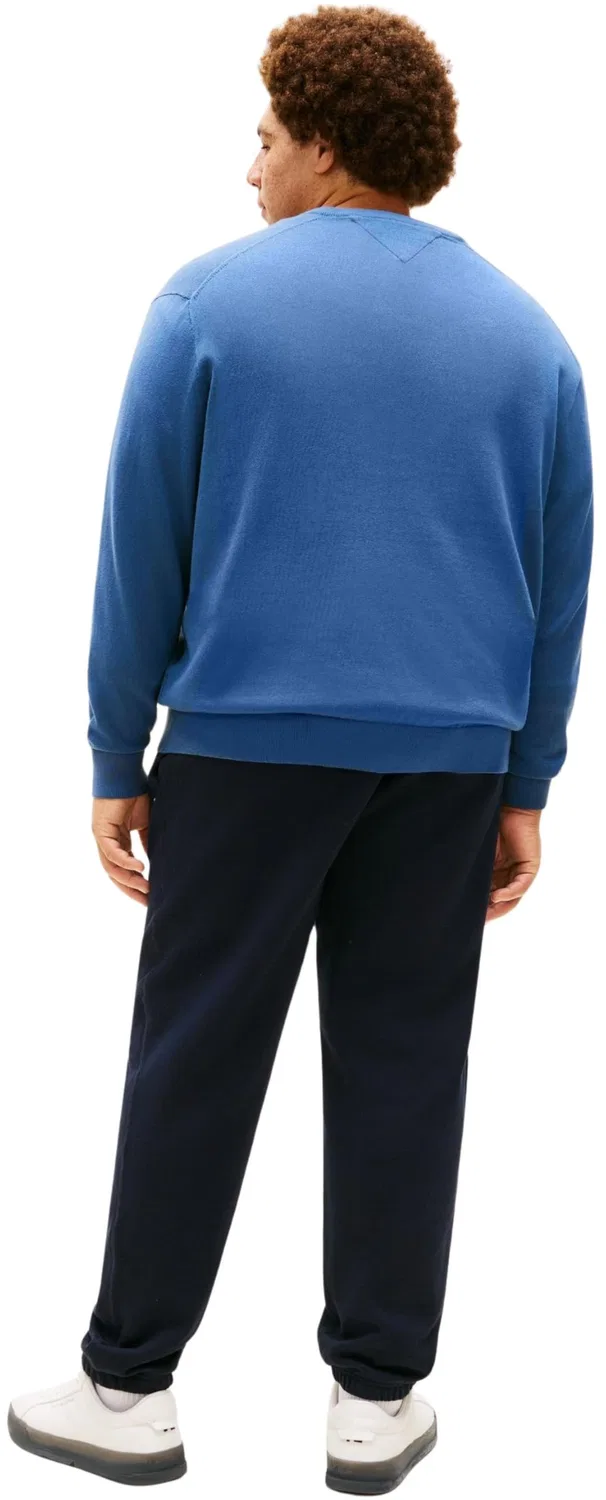 Мужской пуловер с V-образным вырезом Tommy Hilfiger, Blue (Aegean Sea) — фото 2