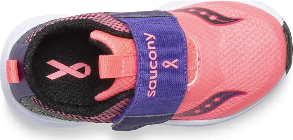 Детские кроссовки для девочек без шнуровки Liteform Unity Saucony, Pink — фото 3