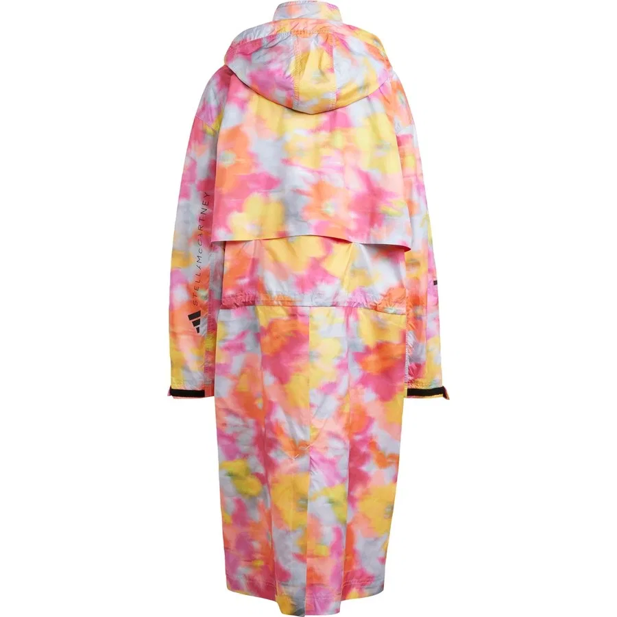 Парка с принтом adidas by Stella McCartney Printed Long Parka adidas, Золотисто-желтый — фото 2