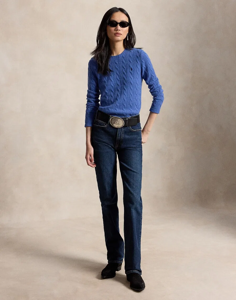 Свитер Ralph Lauren синего цвета — фото 4