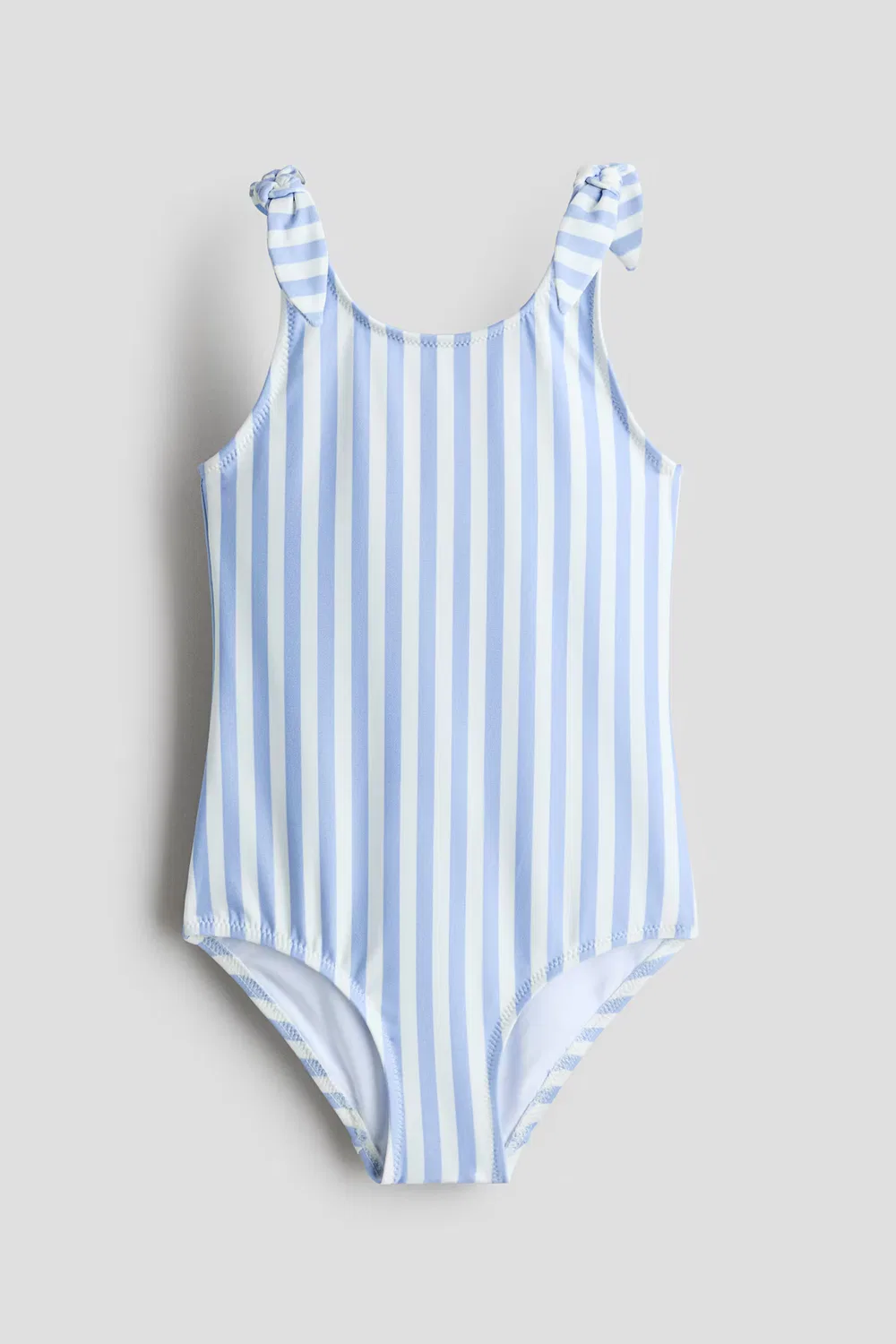 Купальник с принтом H&M, Hellblau/Gestreift