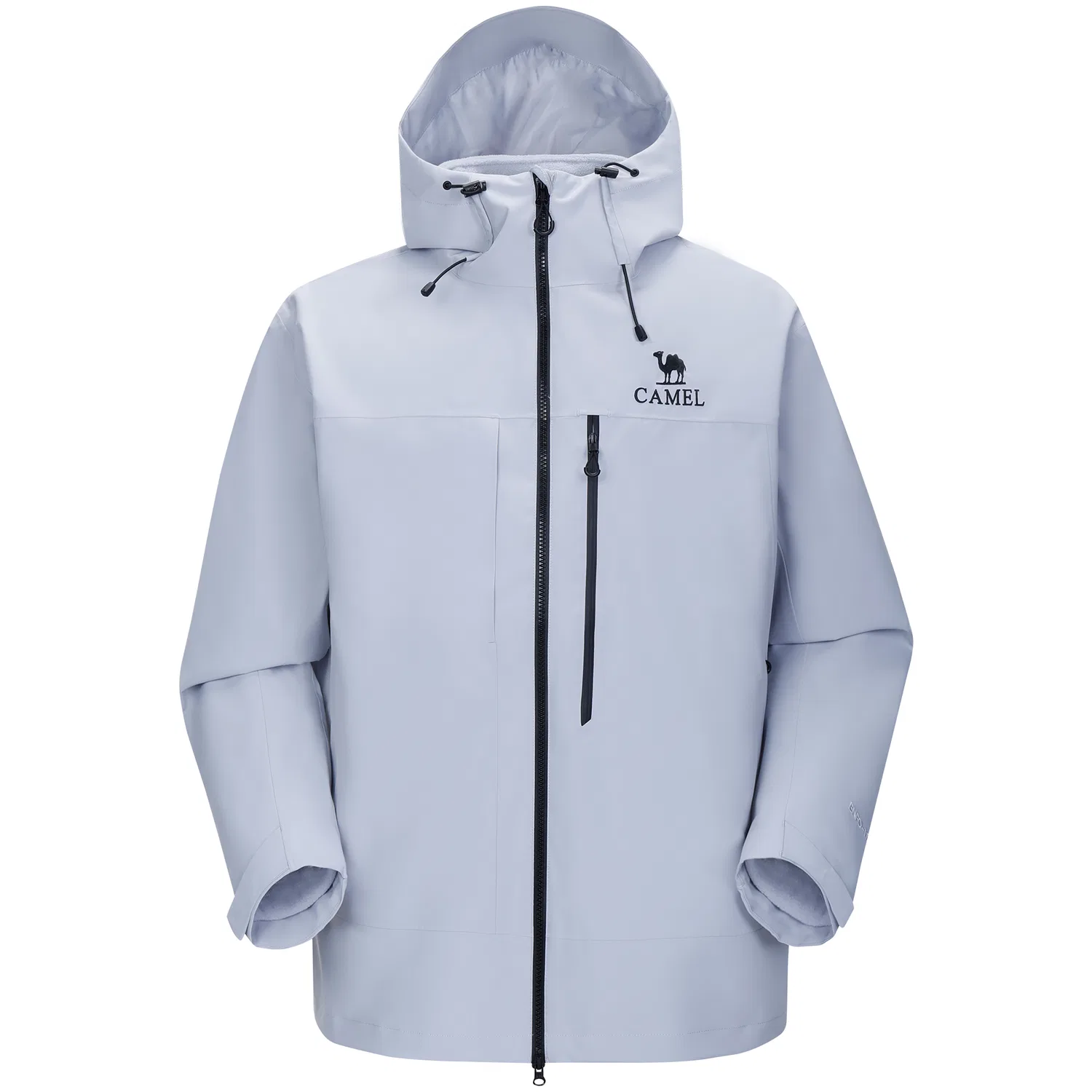 Детский ветрозащитный дождевик Unisex CAMEL, Snow Mist Gray