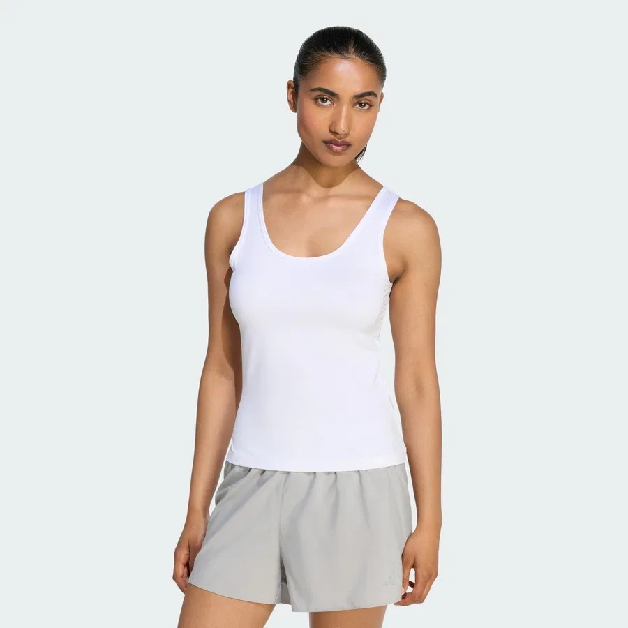 Спортивный топ с принтом Performance KA0300 adi365 Running Essentials Camisole Atlet adidas, Белый