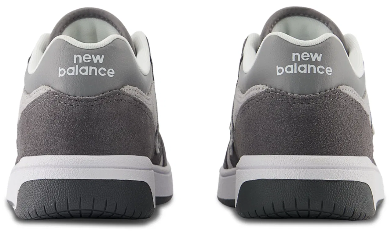 Детские кроссовки для мальчиков с кожаным верхом New Balance 480, Castlerock/Grey — фото 3