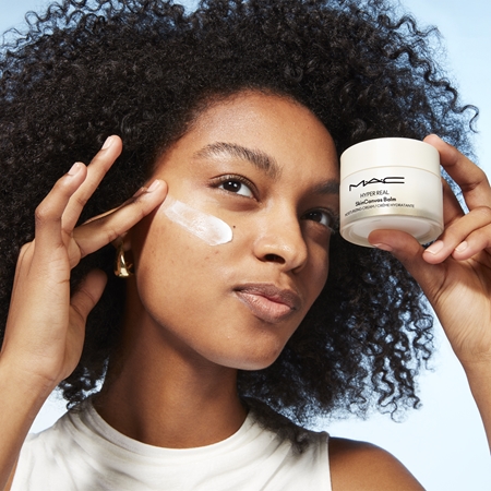 Крем для лица MAC — Увлажняющий и укрепляющий Cosmetics Hyper Real Skincanvas Balm, 50 мл — фото 3