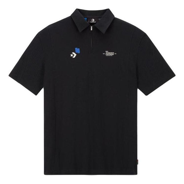 

Рубашка поло x ader error shapes polo shirt 'black' Converse, черный