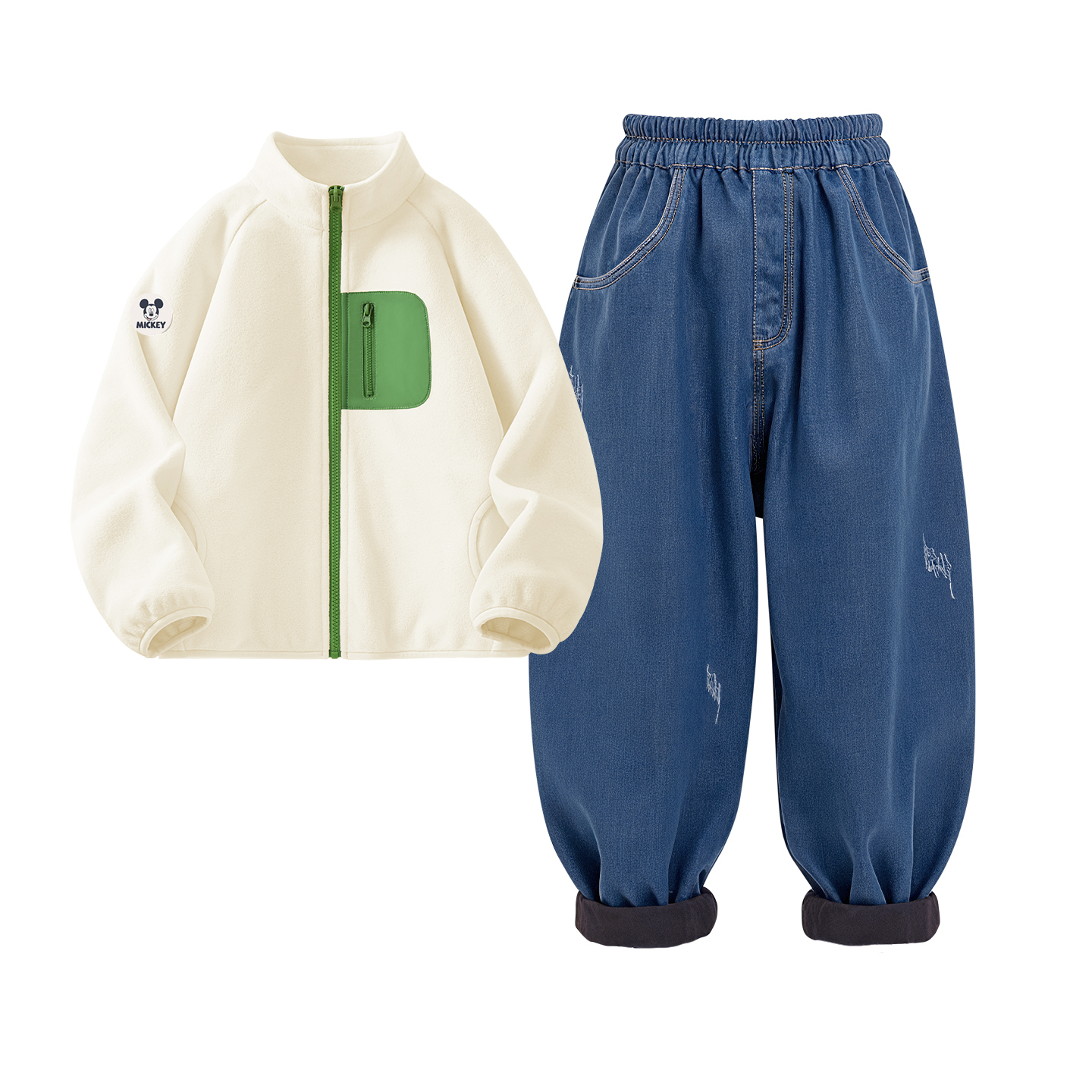 

Детская повседневная спортивная одежда Disney, светло-голубой