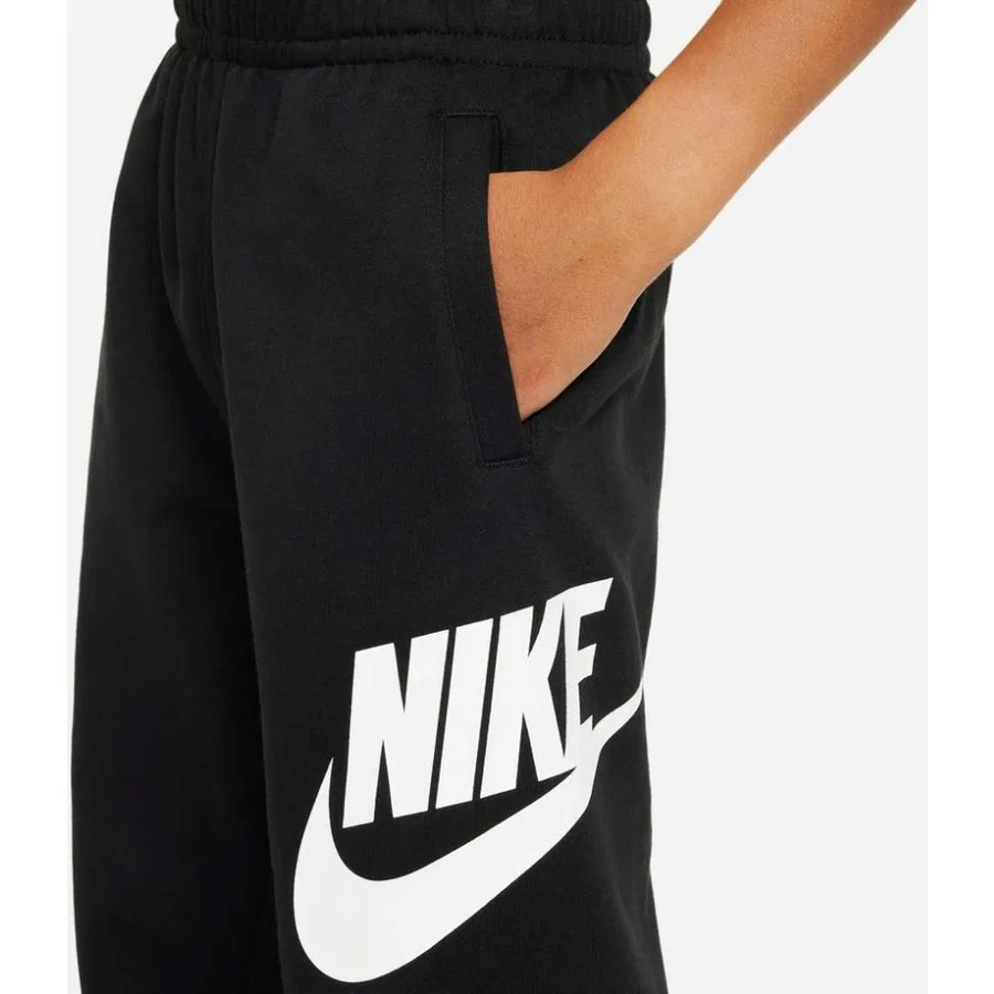 Детские спортивные брюки Nike Club Ft Hbr Jogger, Черный — фото 4