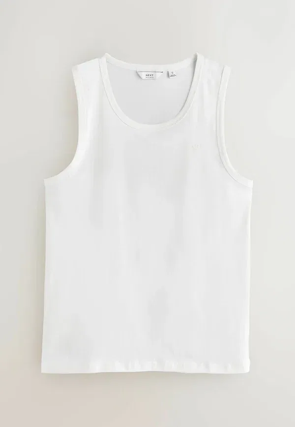 Майки 4 шт. Trident Vest Next white, green, navy blue, белый/темно-синий/зеленый — фото 4