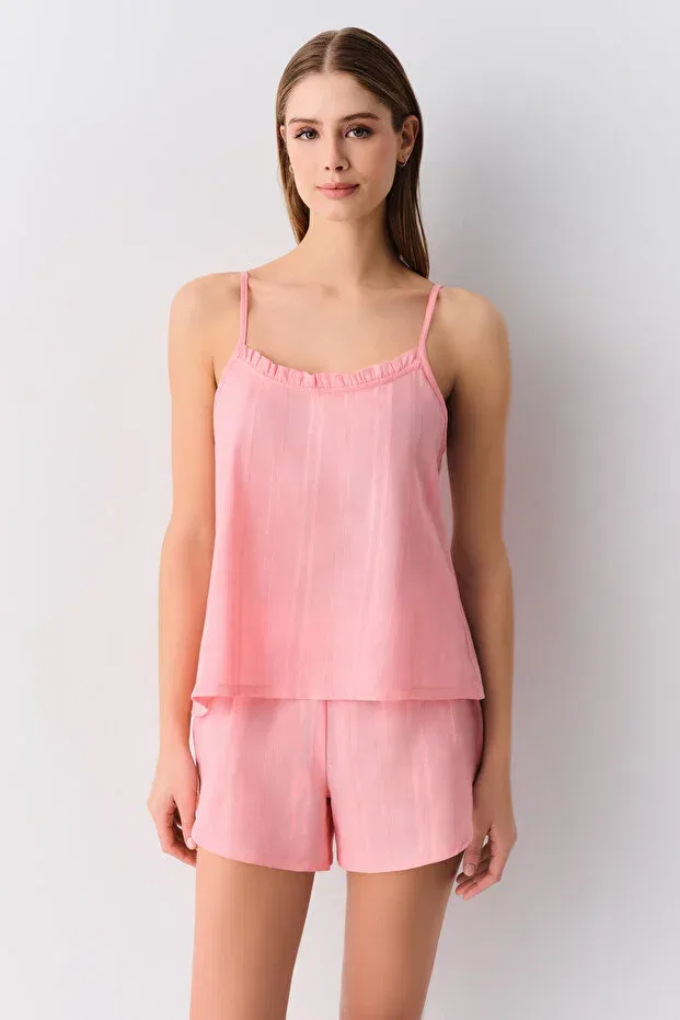 Детский комплект пижамы с коротким рукавом Suwen, Pink