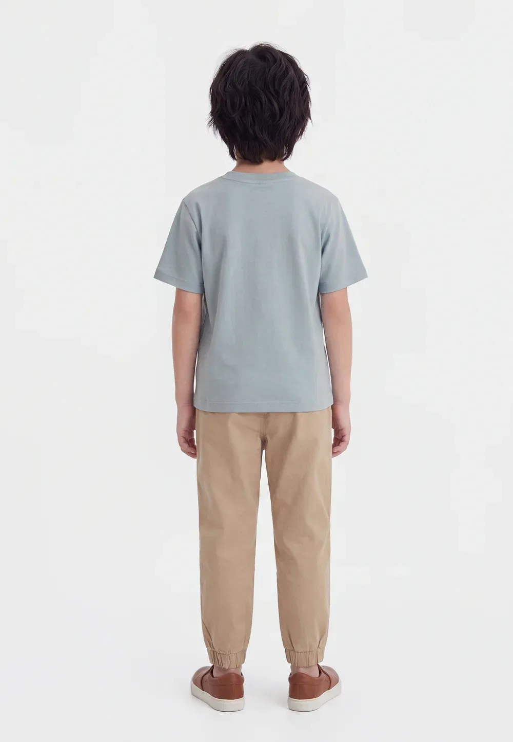 Футболка с принтом Stella Mccartney Kids, Blu Nebbia — фото 2