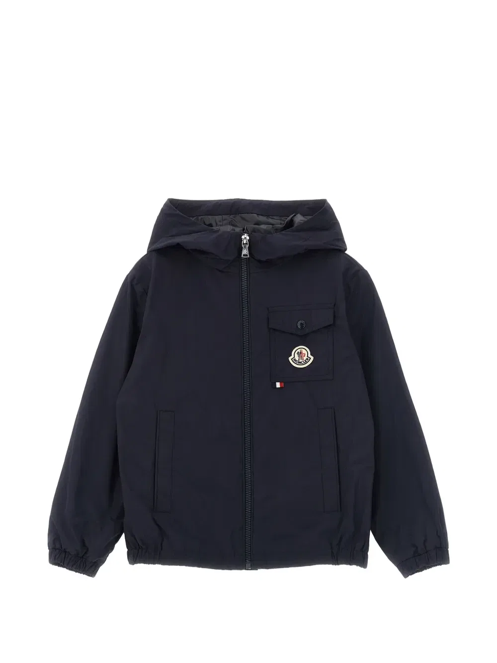 Куртка Xavian с капюшоном Moncler Enfant, синий