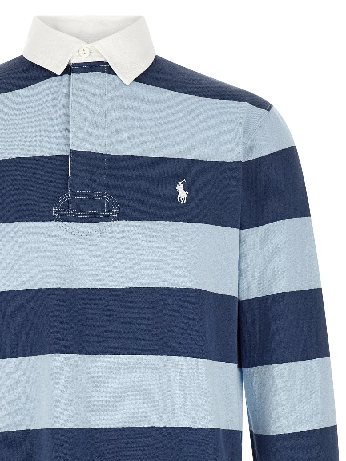 Поло «Культовая рубашка для регби» POLO RALPH LAUREN, синий — фото 3