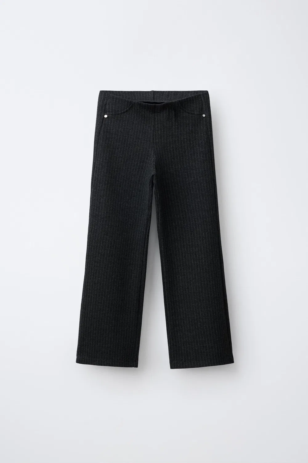 ПОЛОСАТЫЕ ШИРОКИЕ БРЮКИ ZARA, Grey