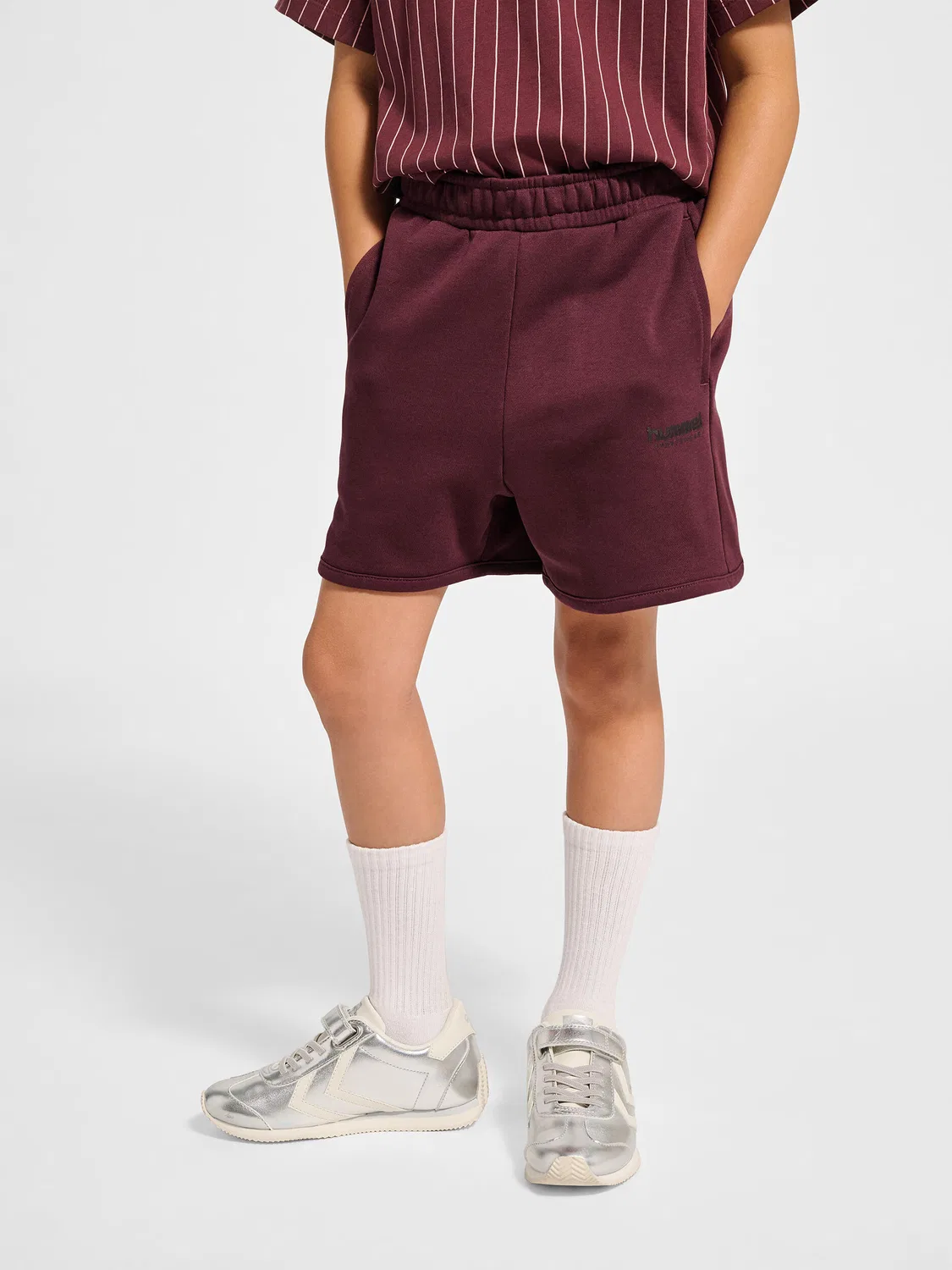 Детские шорты свободного кроя Hmljr Loose Hummel, Rot