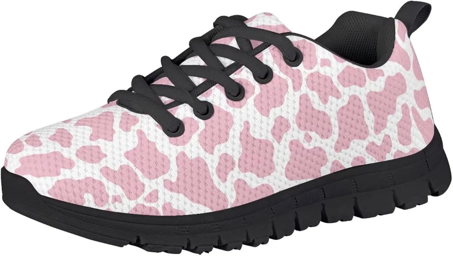 Детские дышащие слипоны с принтом Blue Golf Ball Pointodoor, Pink Cow Print