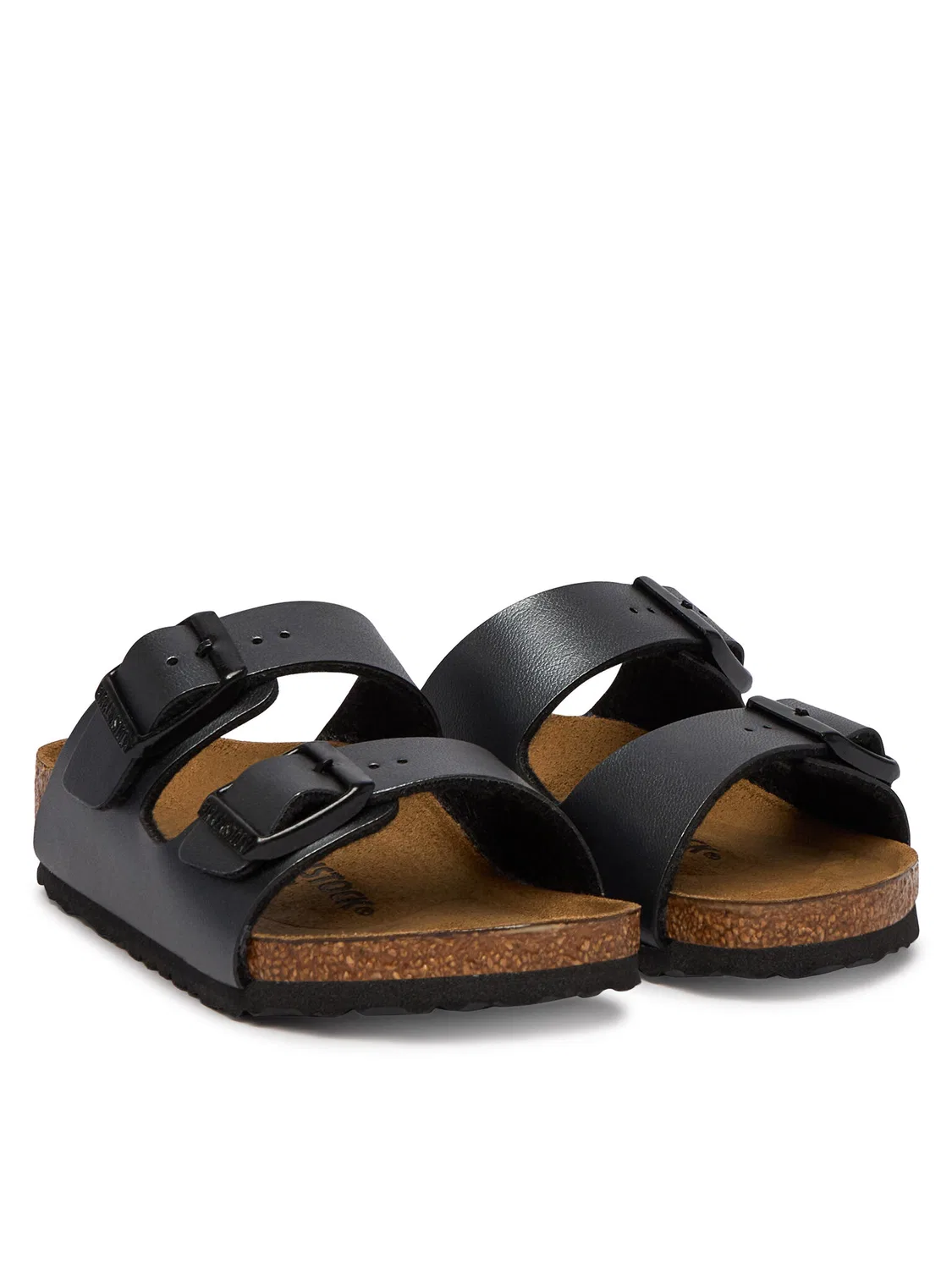 Шлепанцы для девочки Arizona Birkenstock, черный — фото 2