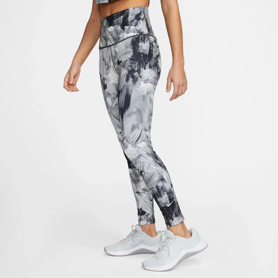 Спортивные леггинсы с высокой талией Nike One Dri-Fit High Rise 7/8, Серый