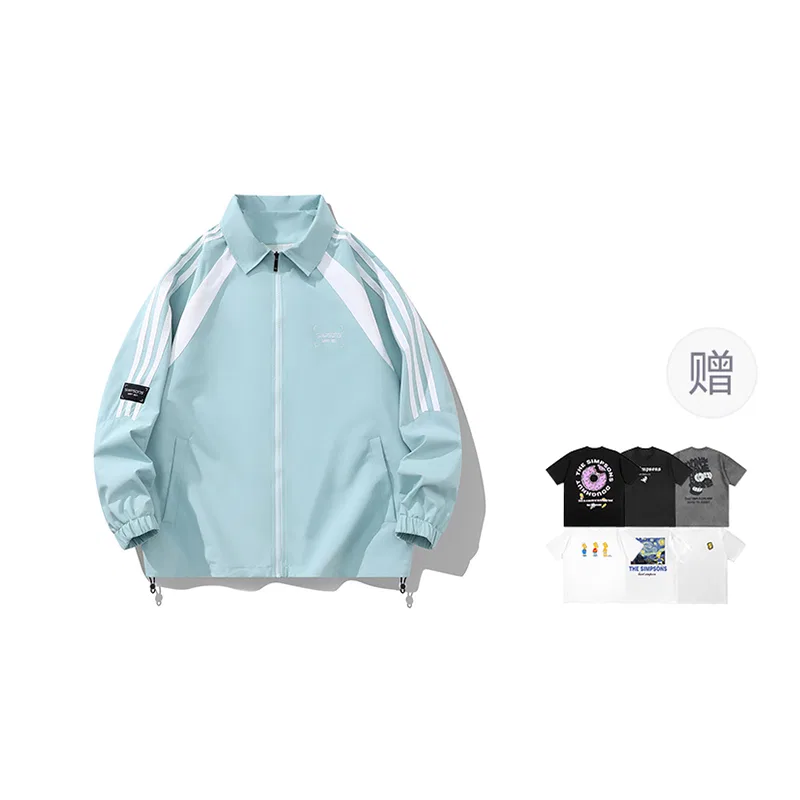 Детское пальто The Simpsons, Light Blue/White