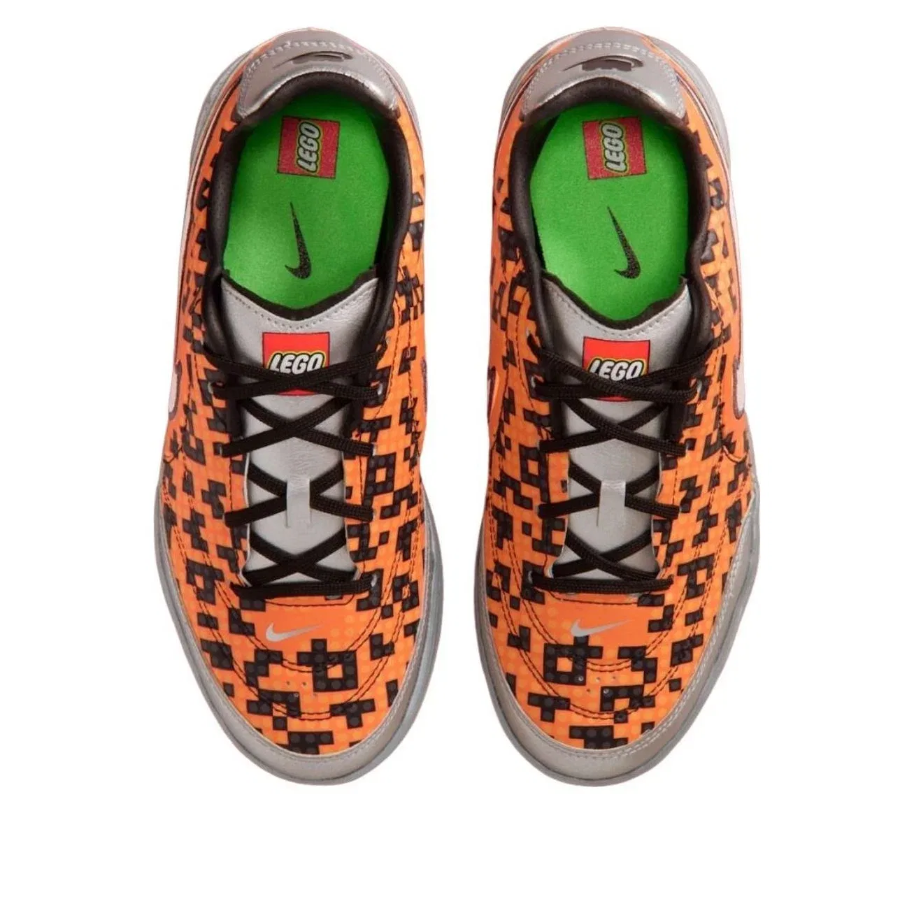Детские кроссовки для мальчиков с принтом Nike x LEGO Streetgato, оранжевый — фото 3